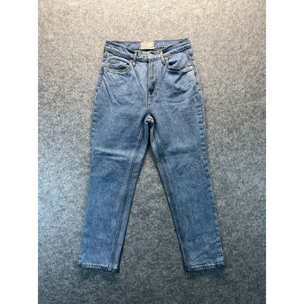Everlane Jeans‎ Womens Size 26 Original Cheeky Jean Crop Light Blue Stretch